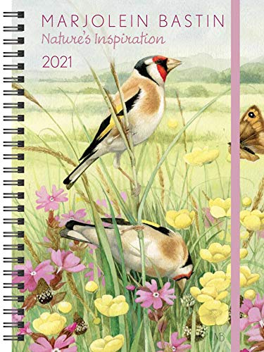 Marjolein Bastin Nature's Inspiration Monthly/Weekly Planner 2021 Calendar